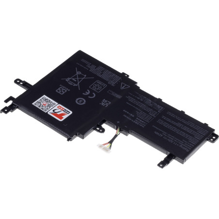 Batéria T6 Power Asus VivoBook X513, X531, S513, S531F, F513, K513, 3653mAh, 42Wh, 3cell, Li-pol