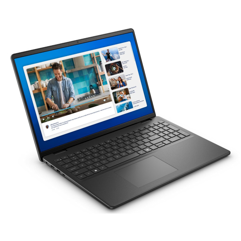 Dell 16/DC16250/5-120U/16"/WUXGA/16GB/1TB/Iris Xe/W11P/Black/3R NBD
