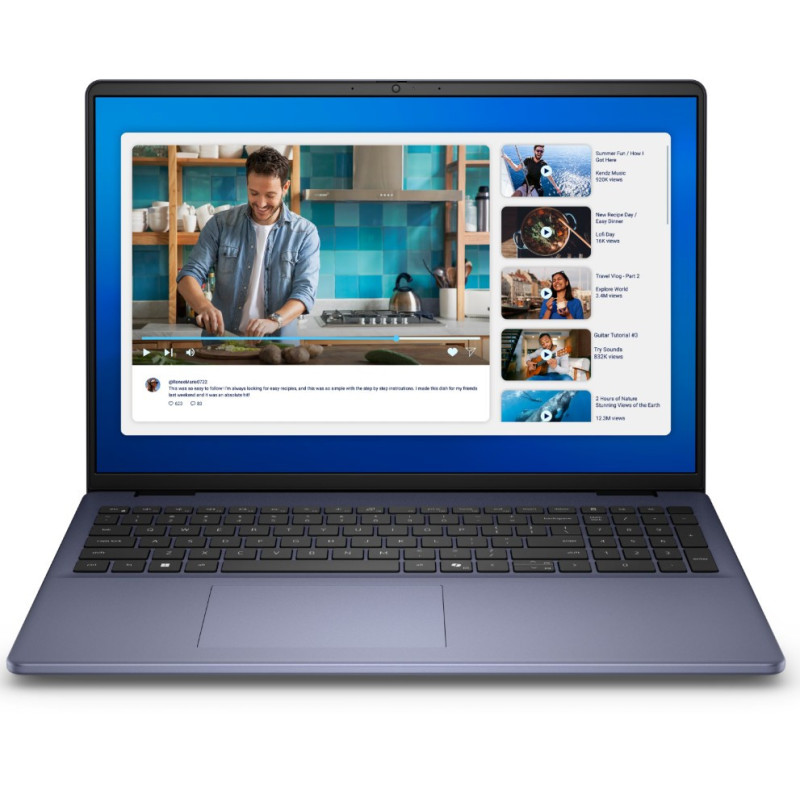 Dell 16/DC16251/7-150U/16"/WUXGA/16GB/512GB/Iris Xe/W11P/Blue/3R NBD